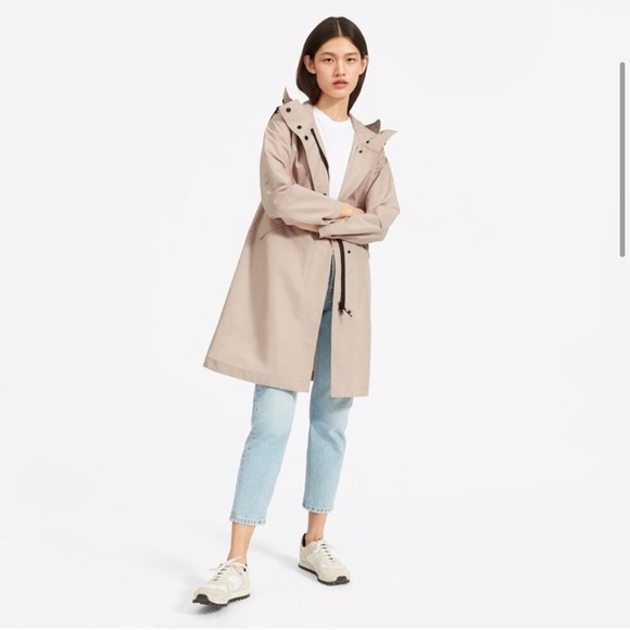 Everlane Jackets & Blazers - Everlane the Renew anorak cream XS